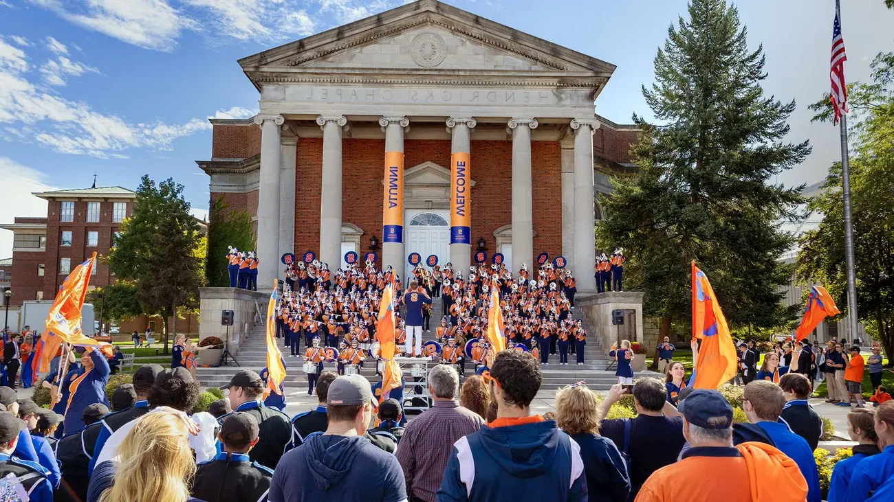 Syracuse Orange Central celebration.